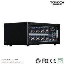 Tonoch 8 canais de alimentação da caixa de DJ Mixer